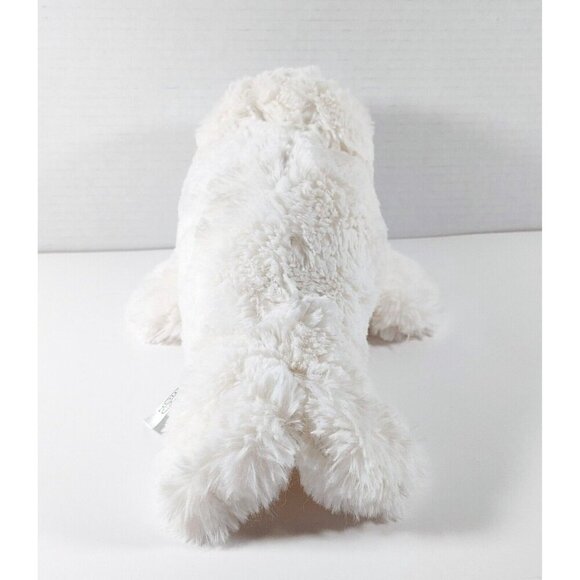 Aurora Eco Nation White Harp Seal Plush 13" Realistic Soft Stuffed Animal Toy - Picture 3 of 4